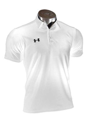 UA TEAM ARMOUR POLO (WHITE)